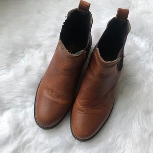 Bull Boxer Genuine Leather Emma Ankle Boots Size 6M
